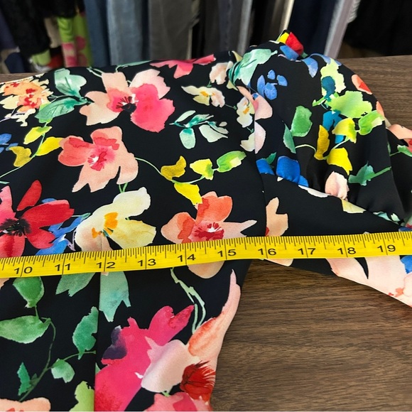 ❤️ Zara Multicolor Floral Mini Dress S - Picture 7 of 12